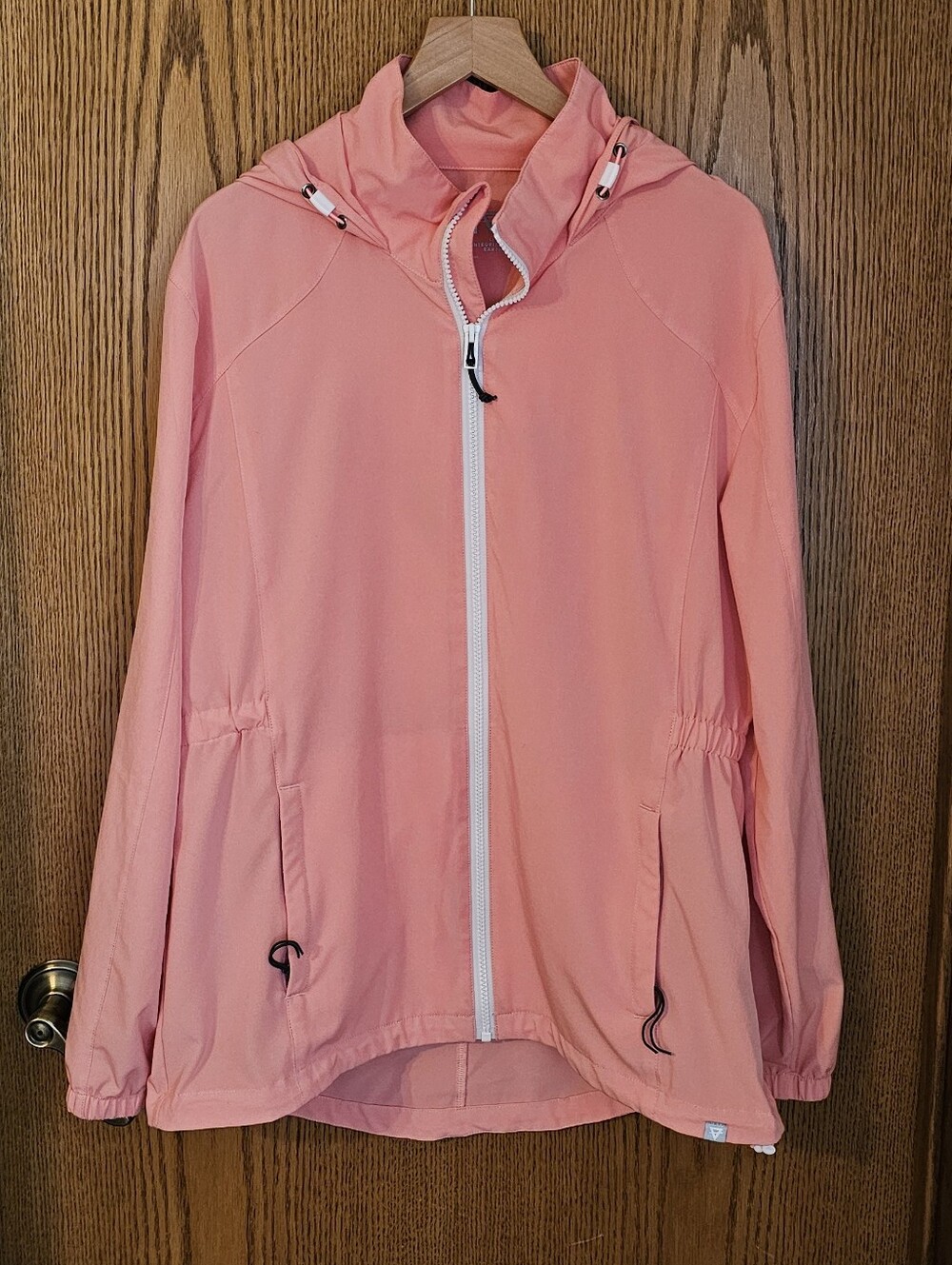 LIV Women’s Lightweight Pink Hooded Jacket